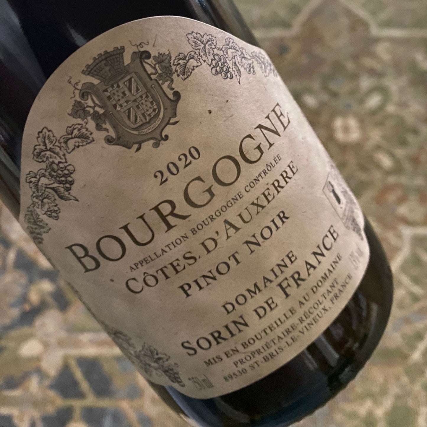 Domaine Sorin-Defrance Bourgogne Pinot Noir