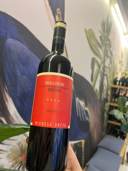Bolgheri Rosso DOC del TOSCANA Michele Satta